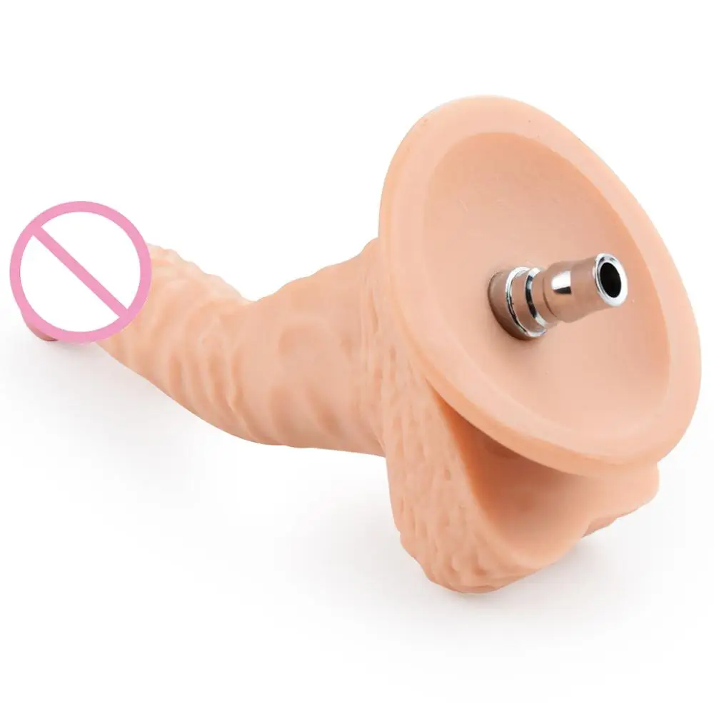 ANNGEOK Love Machine Accessory Realistic Dildo for Premium Sex Machine Smooth Touch Feel Man's Peins Adult Toys AN-R3