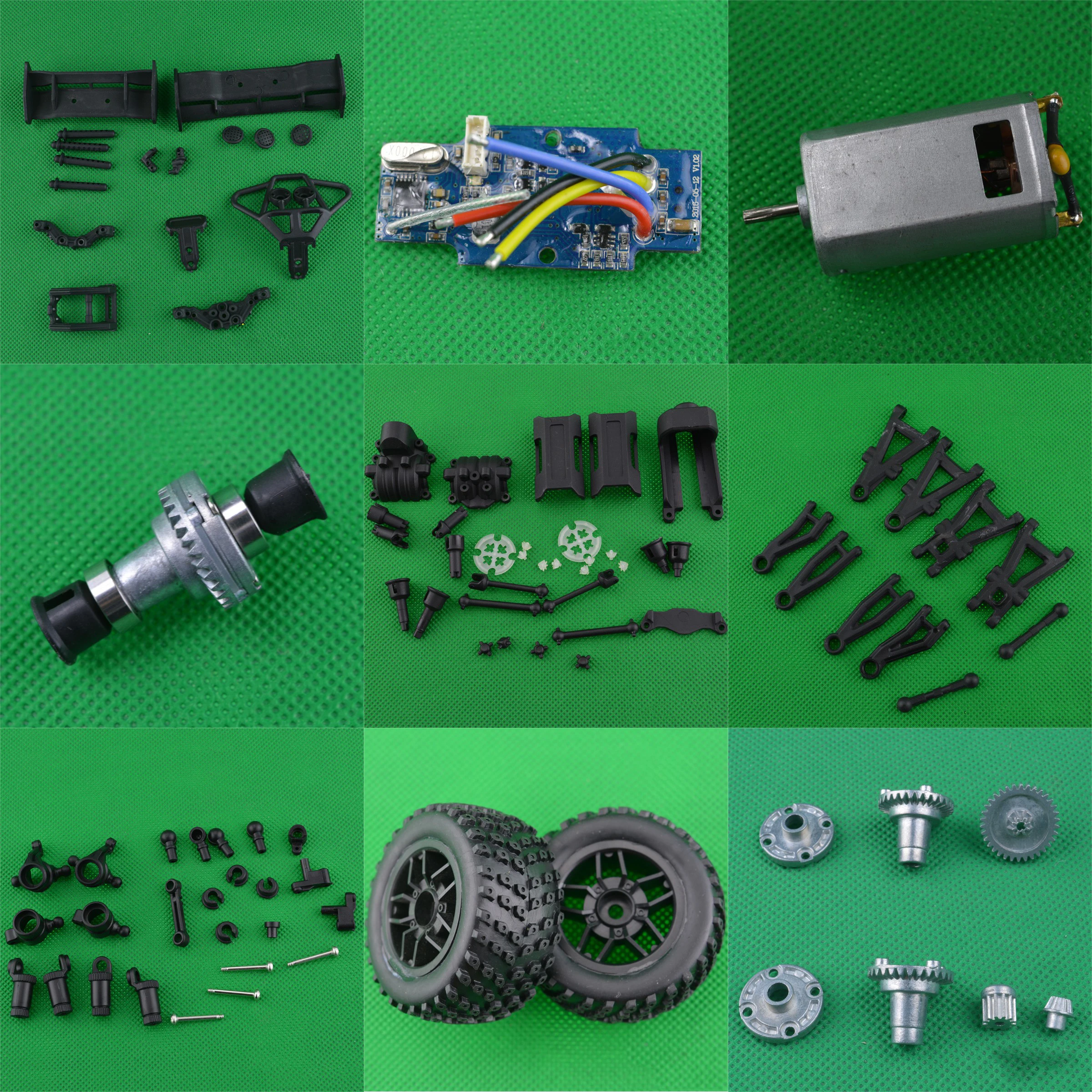 HBX211821282138124RCCarSparePartmotorTireDifferentialgear