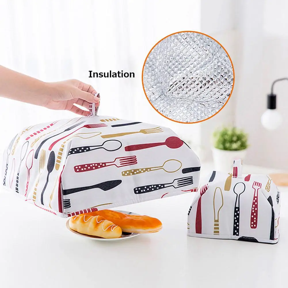 HobbyLane пищевая Крышка для кухни портативная термопищевая крышка сложенная Пылезащитная Складная пищевая палатка