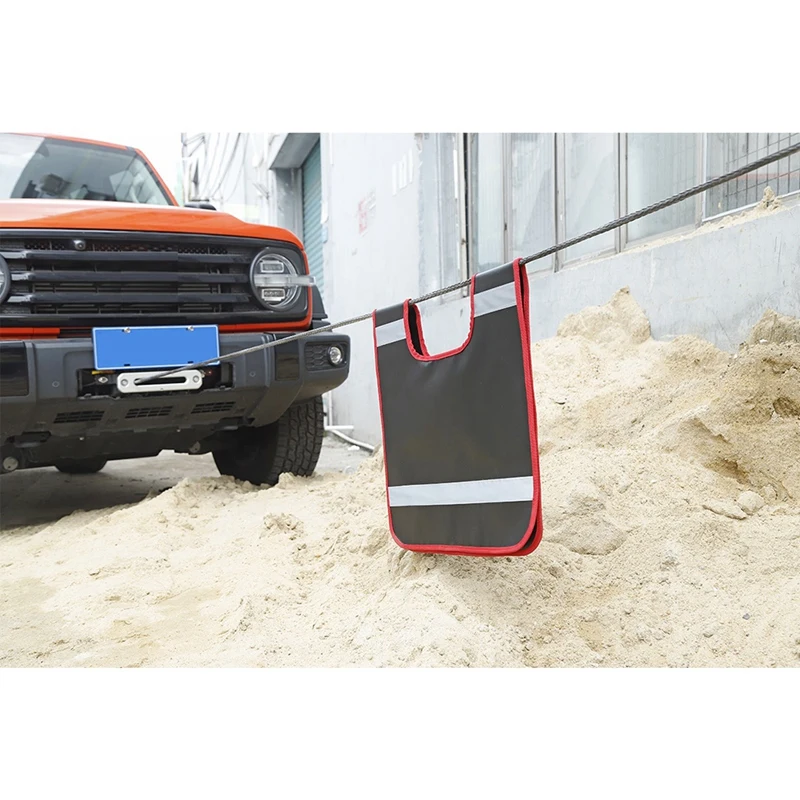 Other Parts & Accessories Universal Winch Rope Damper Blanket Safety