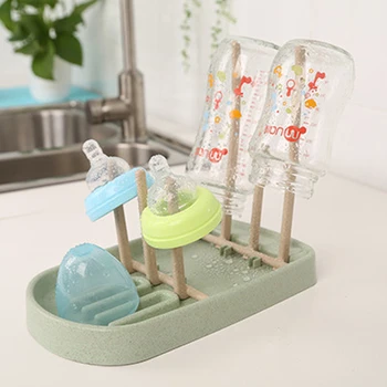 

Hot Folding Bathroom Kitchen Storange Holders Rack Baby Bottles Cleaning Drying Rack Storage Nipple Shelf Pacifier Cup Hooks