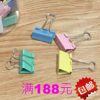 

Deli 8553 Color Binder Clip 3 Dovetail Clip 3.2 Centimeter 2016 New Products Genuine Product Stationery