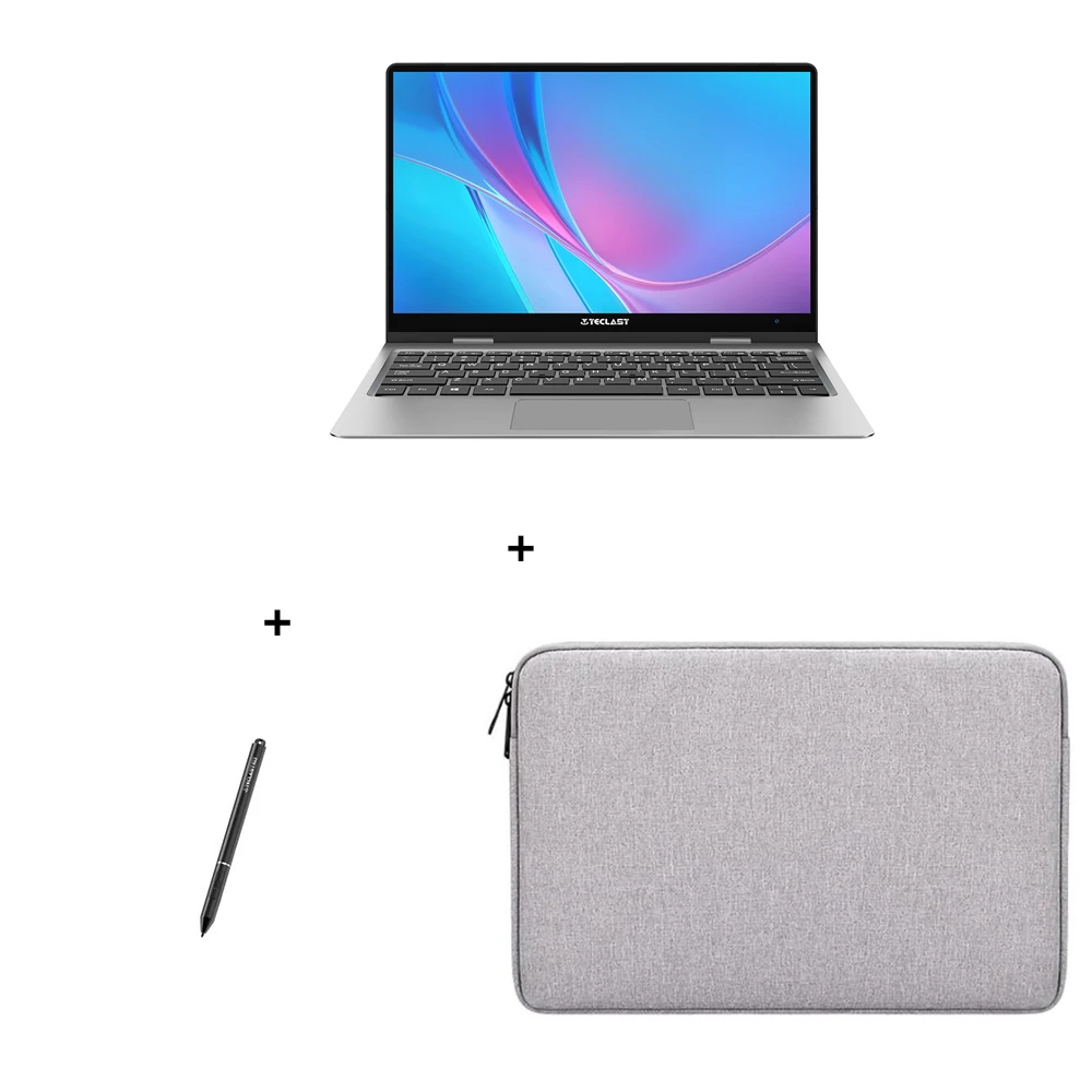 ad bag ad pen Teclast F5 ноутбук Intel Gemini Lake N4100 четырехъядерный 8 ГБ ОЗУ 256 ГБ SSD Windows 10 360 Вращающийся сенсорный экран 11," ноутбук - Цвет: ad bag ad pen