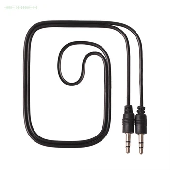 

Wholesale 3.5 Mm Pin To 3.5 Mm Pin Stero Audio Cable Headphone Jack Black for Iphone Xiaomi Samsung Mobile Phone 100pcs/lot