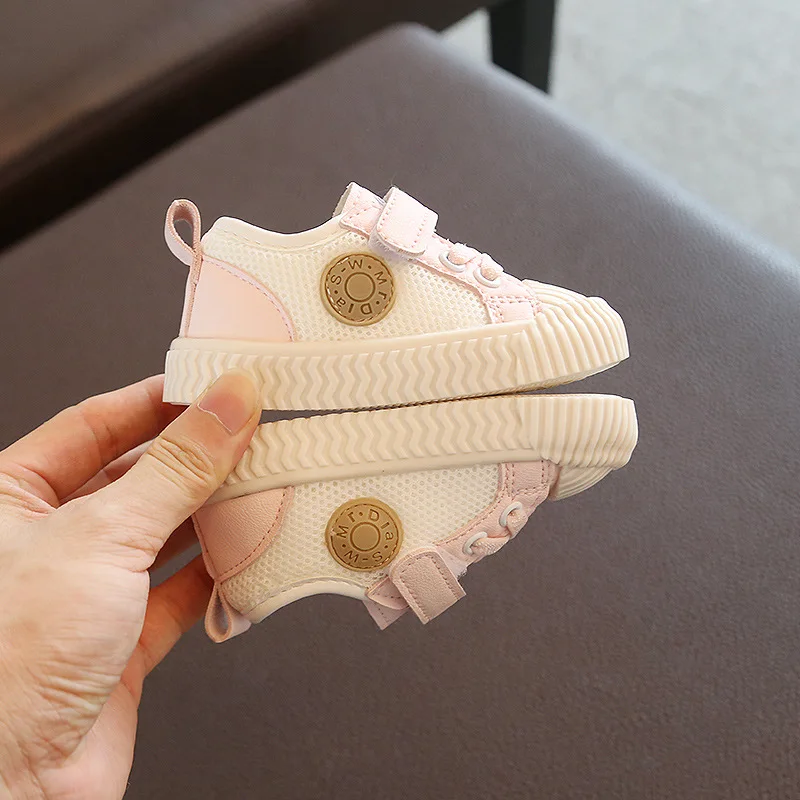 

2019 New Baby Shoes Baby Soft Bottom Toddler Shoes Mesh Casual Shoes 0-2 Girls Toddler Shoes Newborn Girl Shoes