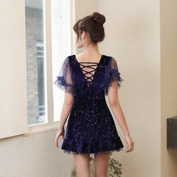 

One Piece Bikini Lady's Swimsuit Swim Wear Swimsuits Woman Badpak Plus Size Swimwear 1 Women Korean 2019 New Sequins Ins Slim