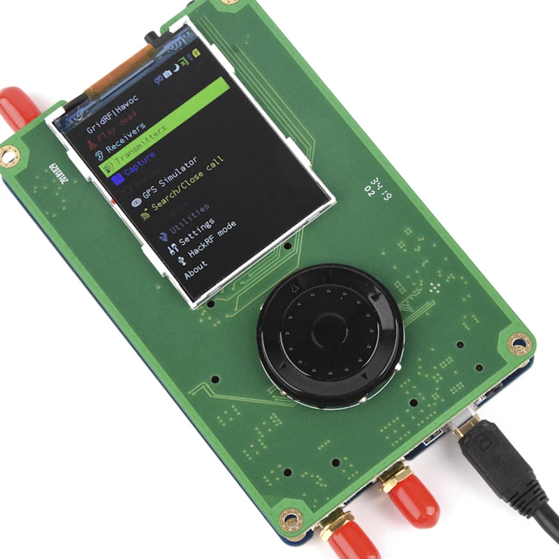 PortaPack для HackRF One SDR программное обеспечение определяется Радио 1 МГц до 6 ГГц Материнская плата макетная плата комплект с portapack