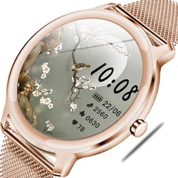 2021 New Woman Smart Watch Women Physiological Heart Rate Blood Pressure Monitoring For Android IOS Waterproof Ladies Smartwatch 2021 New Woman Smart Watch Women Physiological Heart Rate Blood Pressure Monitoring For Android IOS Waterproof Ladies Smartwatch
