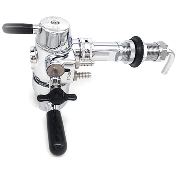 

Stainless Steel Beer Bottle Filler Beer Tap De-Foaming Beer Tap for Beer Bar Brewing Equipment Accessories 28mm