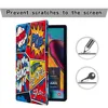 Tablet Case for Samsung Galaxy Tab s6/Tab A A6 7 10 / Tab E S5E Graffiti Art Leather Stand Foldable Anti-fall Protective Case ► Photo 2/6