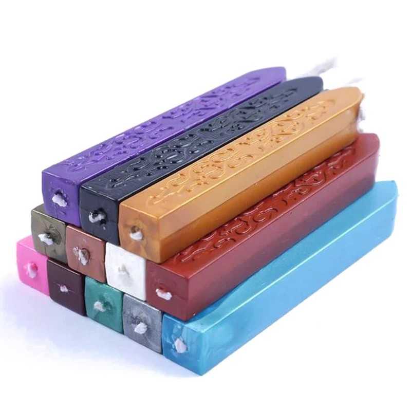

Color DIY Sealing Strips Seal Dedicated Beeswax Stick Branding Paint Stamp Seal Wax Envelope Handmade Hobby DIY Tools