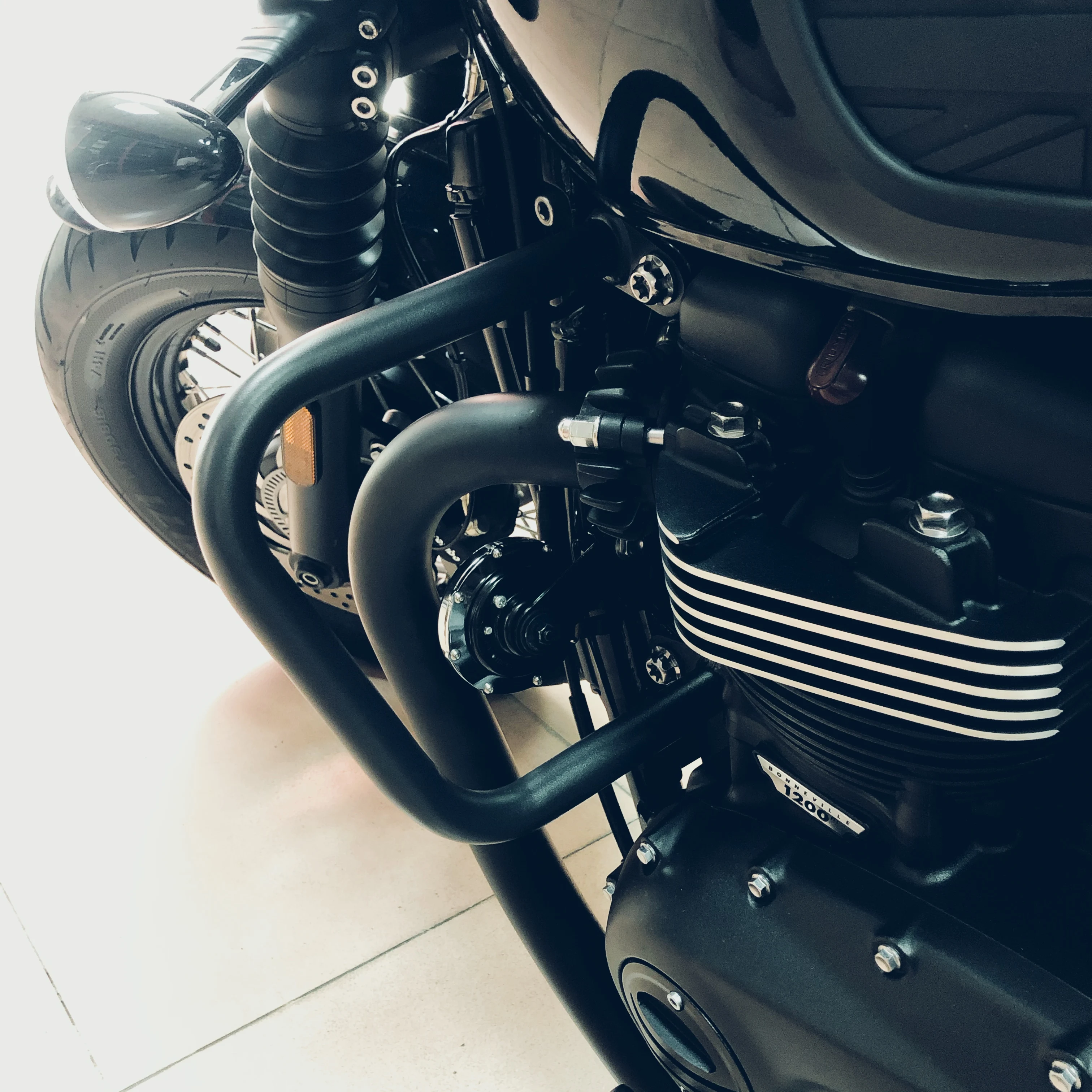 Triumph Bobber Black Crash Bars For Harley Davidson Reviewmotors.co