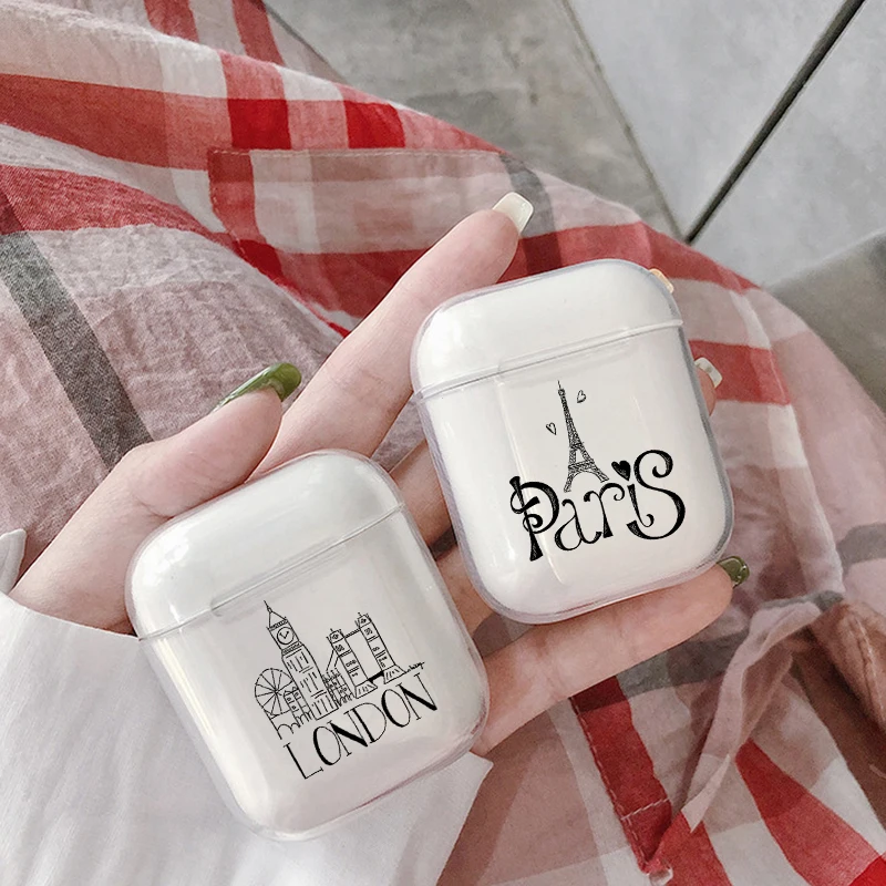 

Cartoon Case For Apple airpods Case Travel Bluetooth Earphone Case For Airpods 1 2 Charging Bags Headphone Soft Silicone Case