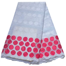 Горячая Распродажа, выдолбленный Белый Модный узор, хлопок, ткань,, розовый цвет, швейцарская вуаль, кружевная ткань, лучшее качество