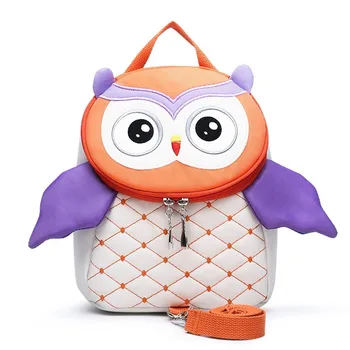 

Cute Cartoon Wings Anti-lost School Bag Kindergarten School Bag 1-3 Year Old Baby Children School Bag