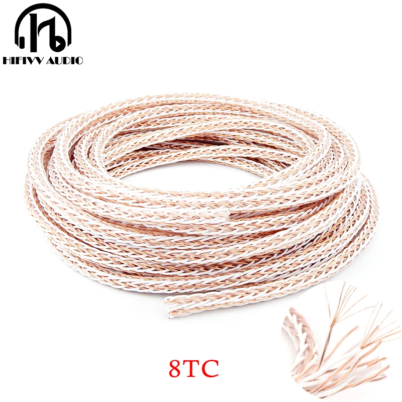 Кабель Hi Fi для динамика медный кабель 10 м 8TC 5N Pure динамика|Кабели VGA| |