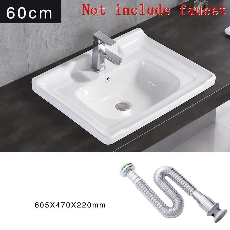 Bacia De Lavagem Bagno Lavabo Sobre Encimera сосуд миска туалетный столик Umywalka ванная комната Куба Пиа баньейро раковина умывальник - Цвет: Number 13
