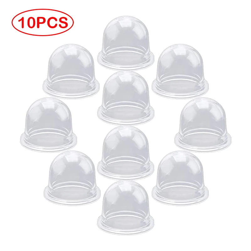 

10pcs Primer Bulb Fuel Pump Carburetor Oil Bubble Primer Bulb Chainsaw 0057003 0057004 for Homelite Echo Stihl Ryobi Poulan Zama
