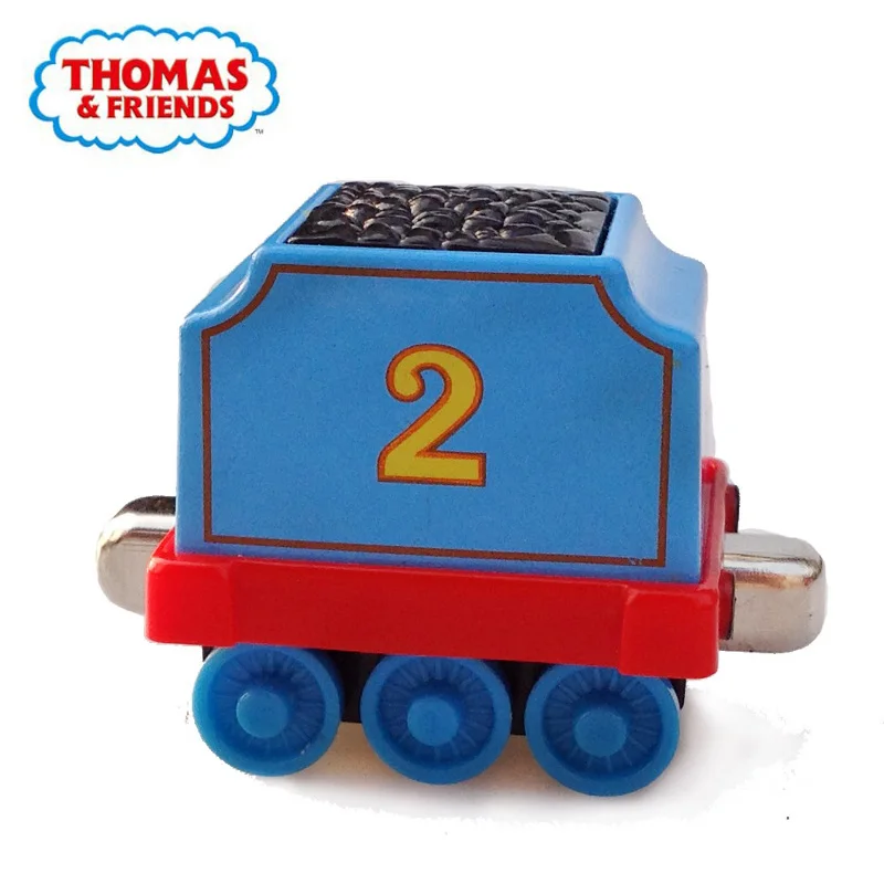 1:43 Томас и его друзья, магнитный локомотив Эдварда Блю, № 2, поезд и № 2, аксессуары, карета, игрушки для мальчиков, подарок на день рождения - Color: 3