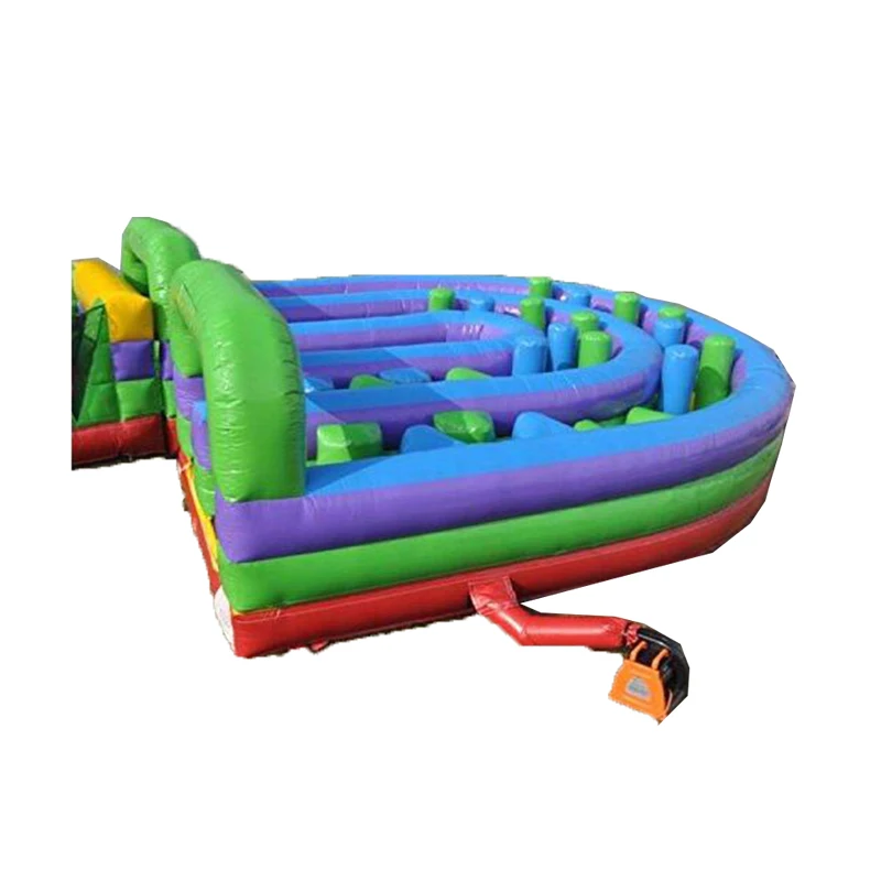 

Inflatable Interactive U-Turn Obstacle Course For Children