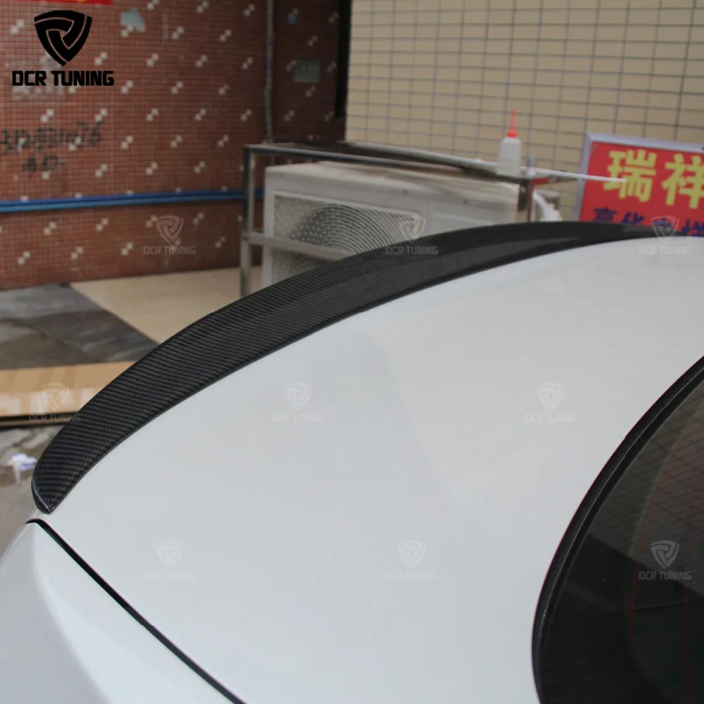 Spoiler Performance Carbon Spoiler Lips M5 Rear Trunk Wings Car styling For BMW F10 2010-5 Series Sedan F10