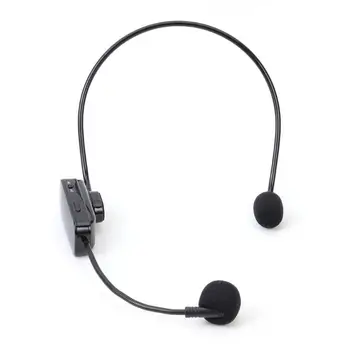 

Wireless Speech Headset Audio 2.4G Earphone Microphone for Tourist Guide One Charge