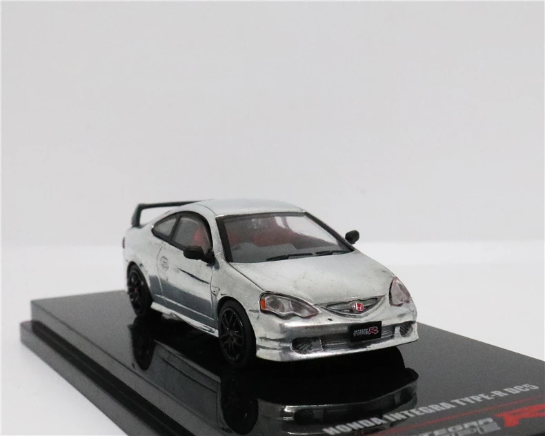 1:64 INNO64 Honda Intergra Type R DC5 RAW Original Version Diecast Model Car