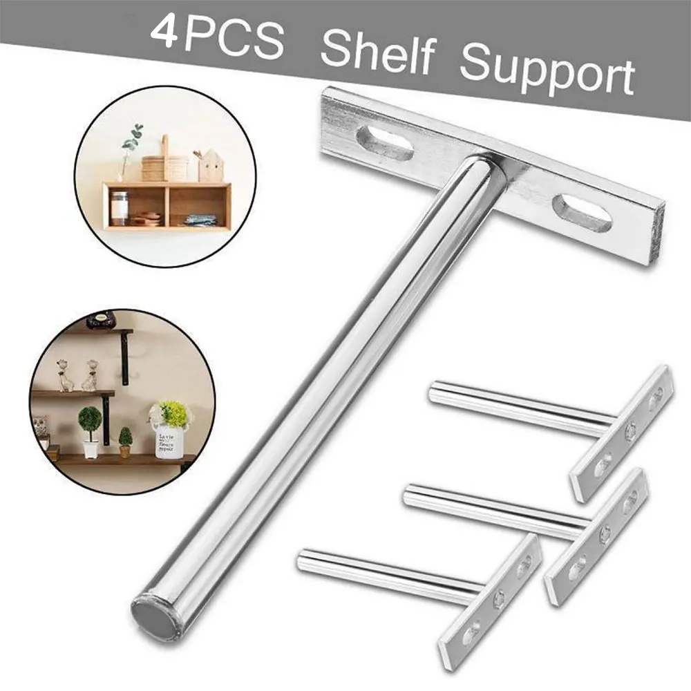 4inch Folding Shelf Support Bracket Hidden Floating Wall Shelf Support