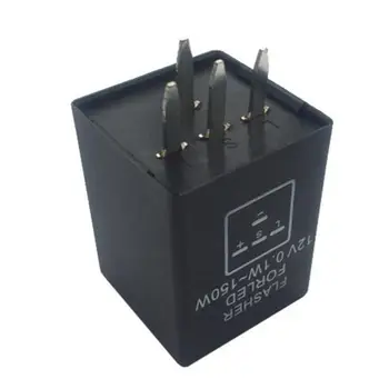 

High Quality LED Flasher Relay Electronic Car Flash Relay 4 Pin LED Automotive Electronic Flash Relay Auto Set FL29