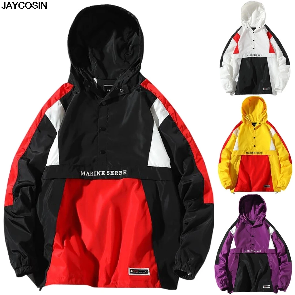KLV мужская куртка Повседневная Хип-хоп ветровка Куртка Tide брендовая мужская и женская отражающая куртка с капюшоном одежда для пары горячая Распродажа 9805