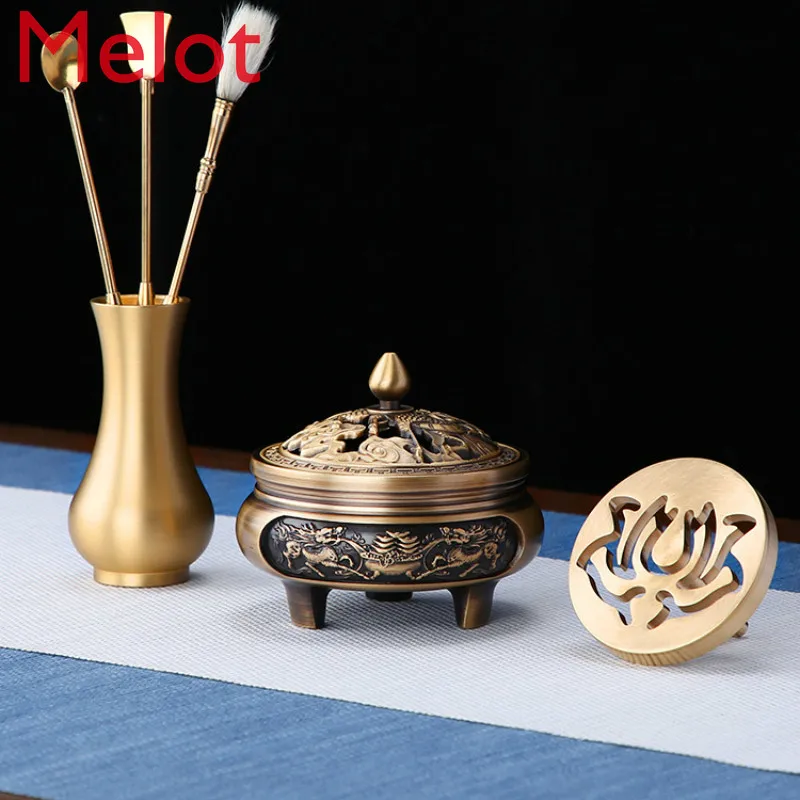 Aromatherapy Supplies Starter Set Incense Burner Tools Pure Copper Incense  Burner Domestic Incense Burner Agarwood Incense