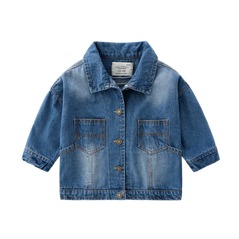 Autumn Coat Boys and Girls Cowboys Jackets Children's Coat - Цвет: 1