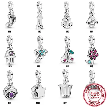 

Suitable for Pandora S925 Sterling Silver New Lucky Meteor Beaded Fashion Small Accessories Hanging Beads DIY Accessories