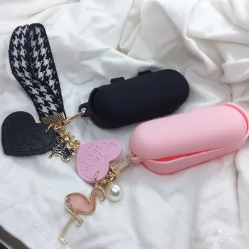 

honor flypods 3 cartoon keyring Headset case For Huawei Freebuds 3i honor flypods 3 case fashion silicon headphone cover funda
