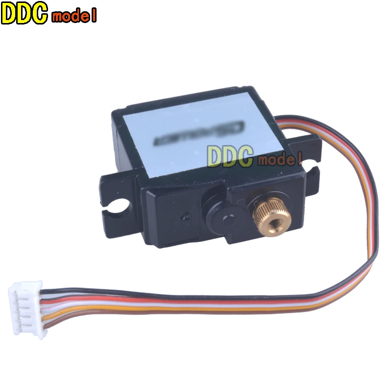 Обновленная металлическая сервопривод с 5 проводами для WLTOYS 144001 1/14 RC