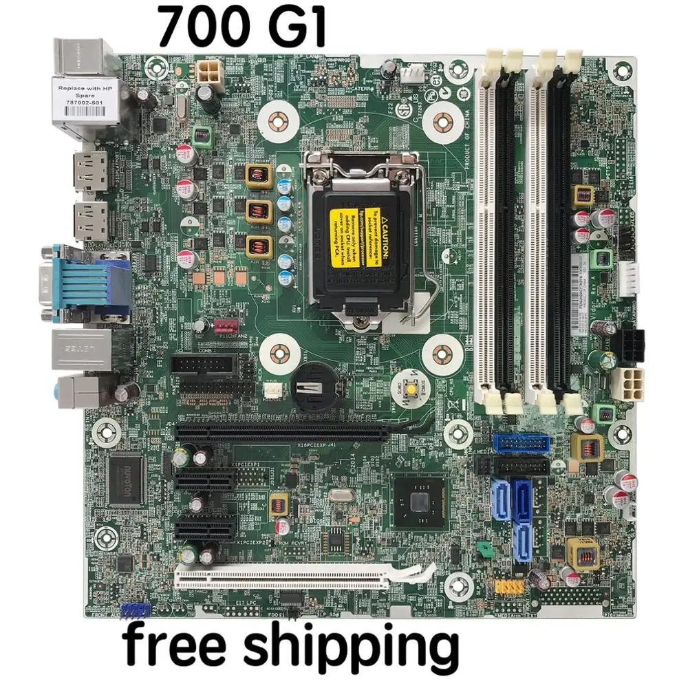 

786680-001 For HP EliteDesk 700 G1 Motherboard 787002-001 787002-501 Mainboard 100%tested fully work