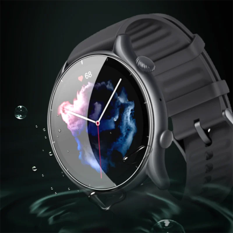 5-Pack TPU Soft Full-Cover Watch Screen Protector Films