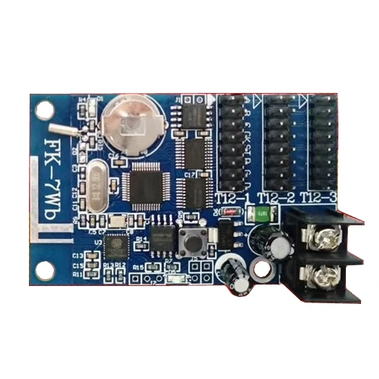 FK-7Wb wifi светодиодный блок управления 512x48 пикселей Поддержка pad, Android телефон Отправка для P10 светодиодный lintel знак дисплей