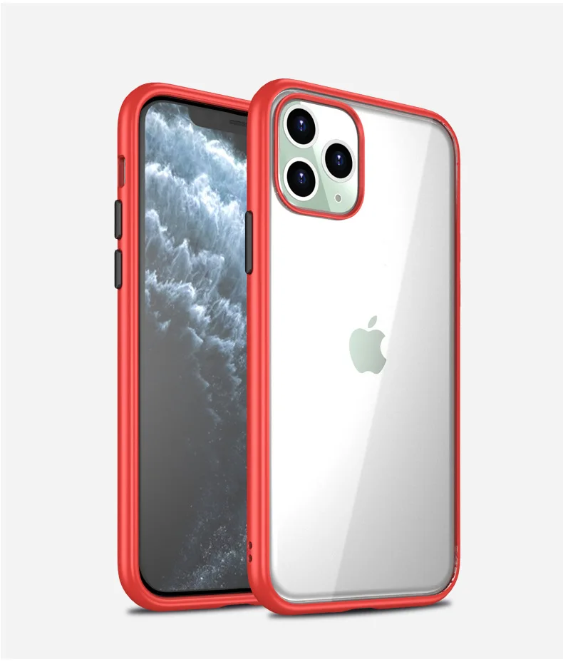 30 шт./лот для iphone 11 Pro гибридный поликарбонатный+ ТПУ Матовая крышка корпуса для iphone 11 для iphone 11 Pro Max