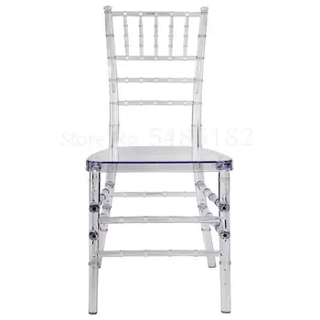 

Ming bamboo chair transparent chair plastic crystal chair transparent stool acrylic chair wedding chair net red chair