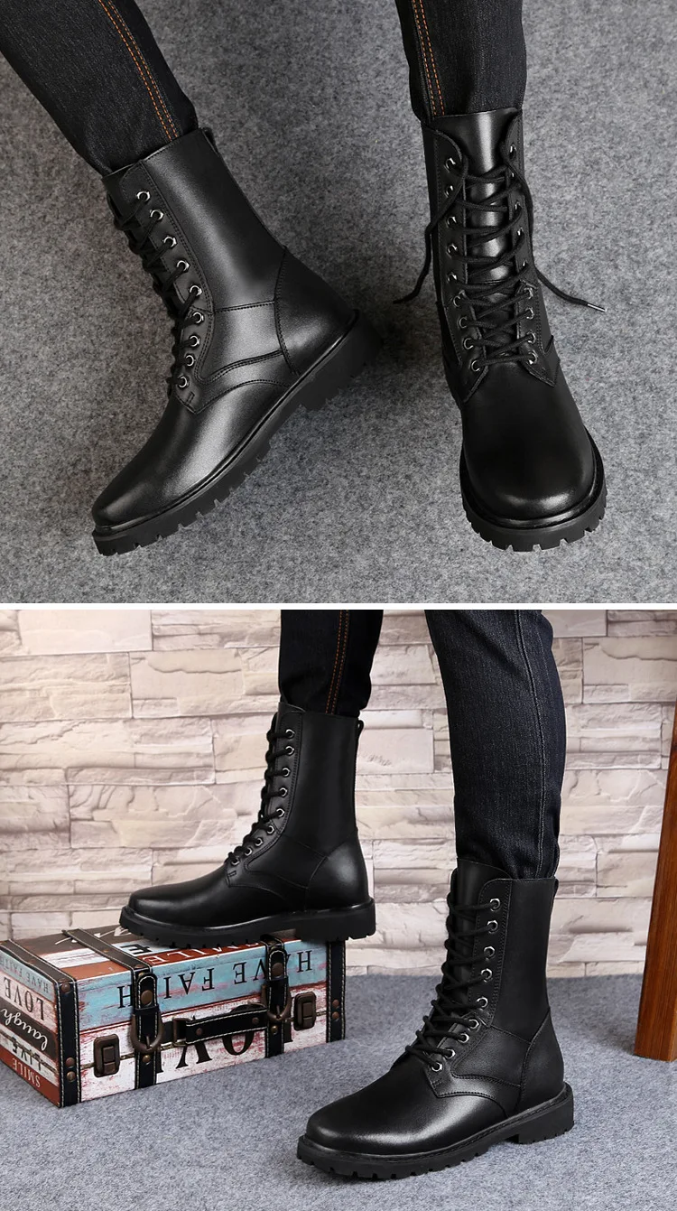 38-50 snow boots Non-Slip warm Comfortable men winter shoes