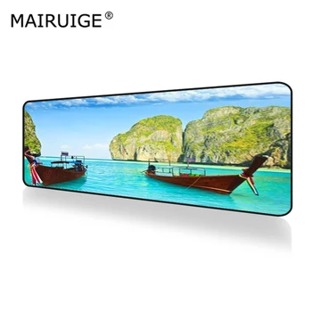 

Ocean Game Mouse Pad Anime Sky Mousepad Large Mousepads 90x40mm DIY Custom Gamer Mouse Pads XXL Gaming Keyboard Pad