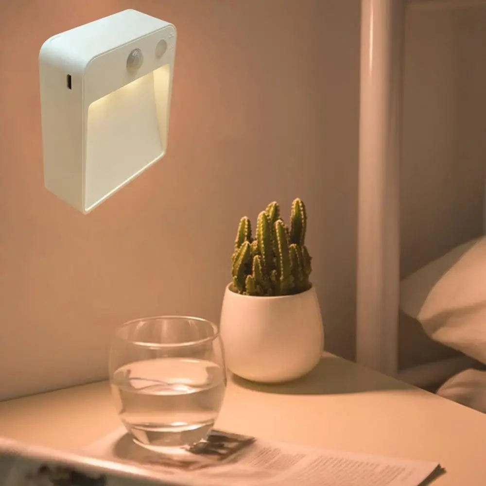 Светодиодный ночник PIR инфракрасный датчик движения Сенсор свет для Кухня