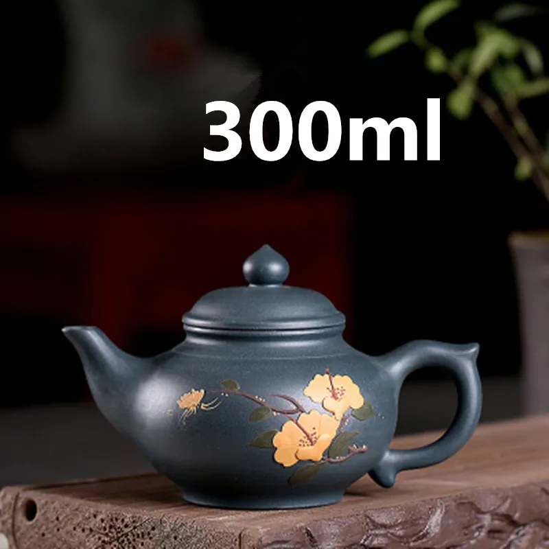 

Chinese Yixing Clay Teapot Zisha Teapot Infuser Kung Fu Tea Set 300ml New Arrived Famous Handmade Pot High Quality With Gift Box