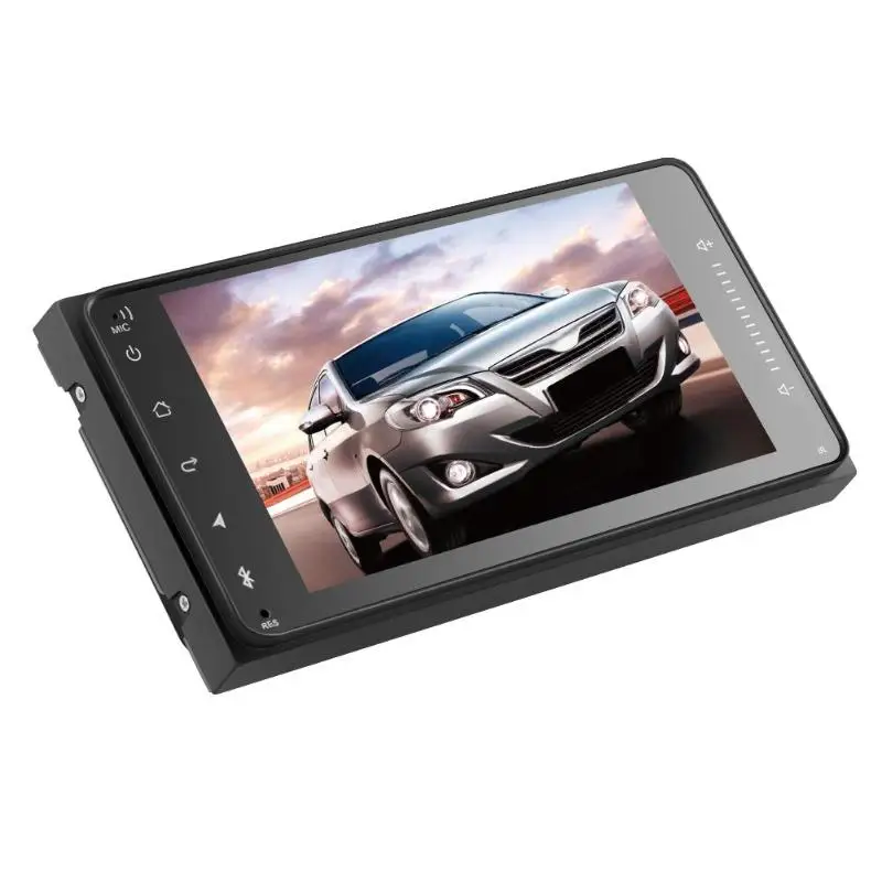 Автомагнитола 7 дюймов 2 DIN Android 8,1 Стерео gps Bluetooth MP5 мультимедийный плеер встроенный телефон книга и A2DP BT Музыка