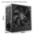 Aigo PC Power Supply 550W 80 PLUS Quiet PSU Computer Power 12V ATX Active Power Supply Охлаждающий Вентилятор Для настольных игр Intel AMD