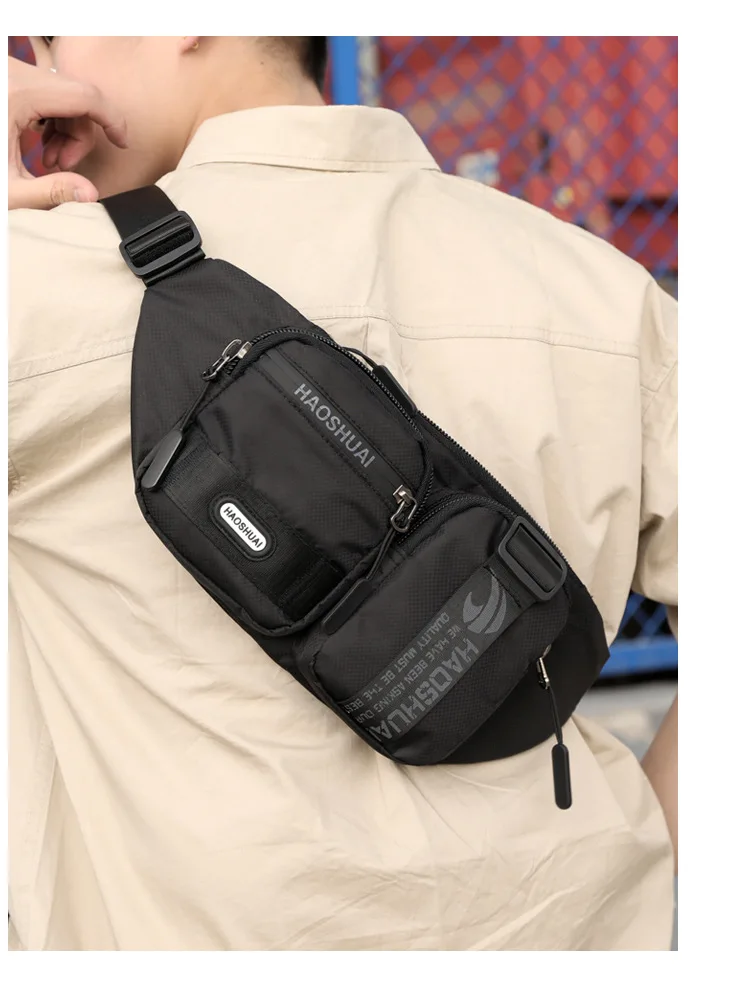 mobile phone chest rig bag heuptasje chestbag mannen borst tas waist pack men money belt bag correa bolso cinturon bauchtaschen