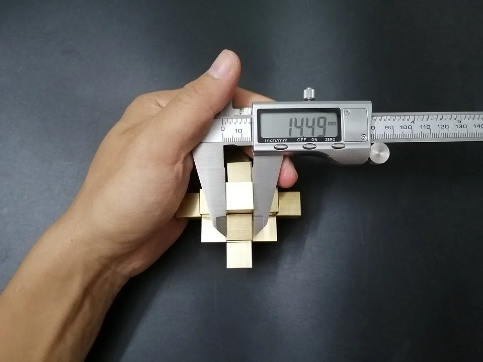 Китайский Конг Ming Lock 3D головоломка коллекция Чистая латунь металлическая головоломка модель игры хобби Игрушка Головоломка