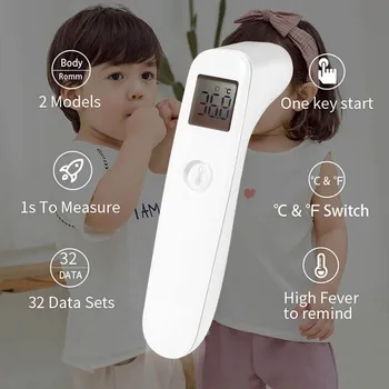 

Forehead Thermometer Digital Infrared Body Temporal Thermometer Portable, Non-contact, IR Body Object Temperature Portable Devic