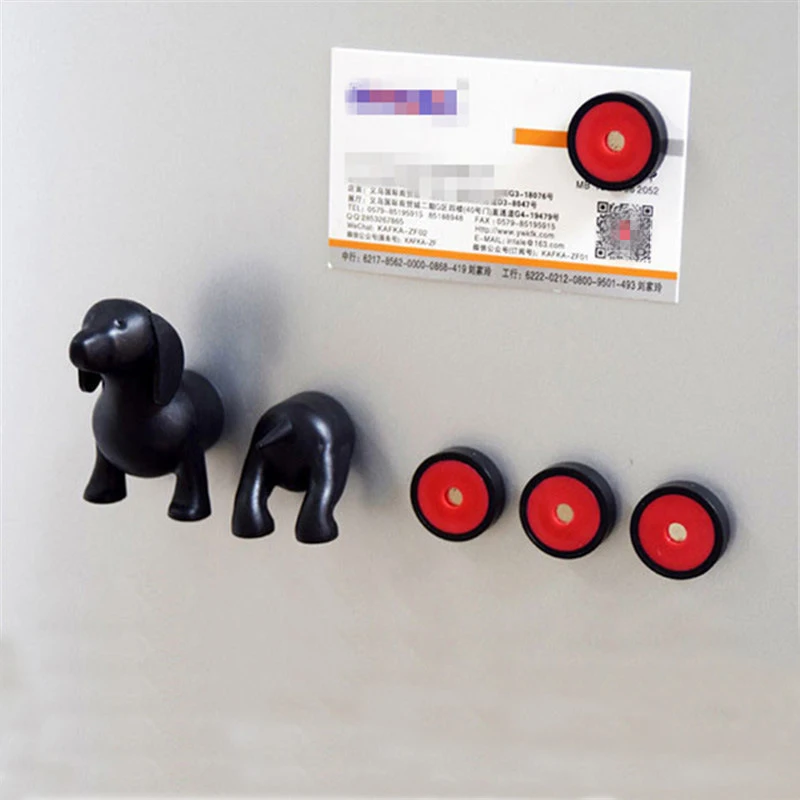 Магнитная доска DIY мультяшный магнит на холодильник такса Lucky Dog домашняя кухня карта сообщения советы съемные стикеры на холодильник